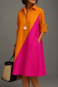 Kayla™ | Feminine Midi Dress