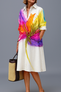 Lydia™ | Feminine Midi Dress