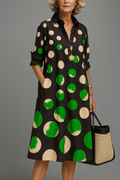 Naomi™ | Feminine Midi Dress