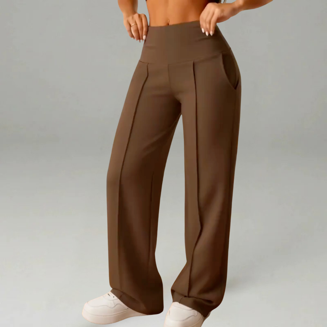 LIZA | Women's Trousers with Straight Legs