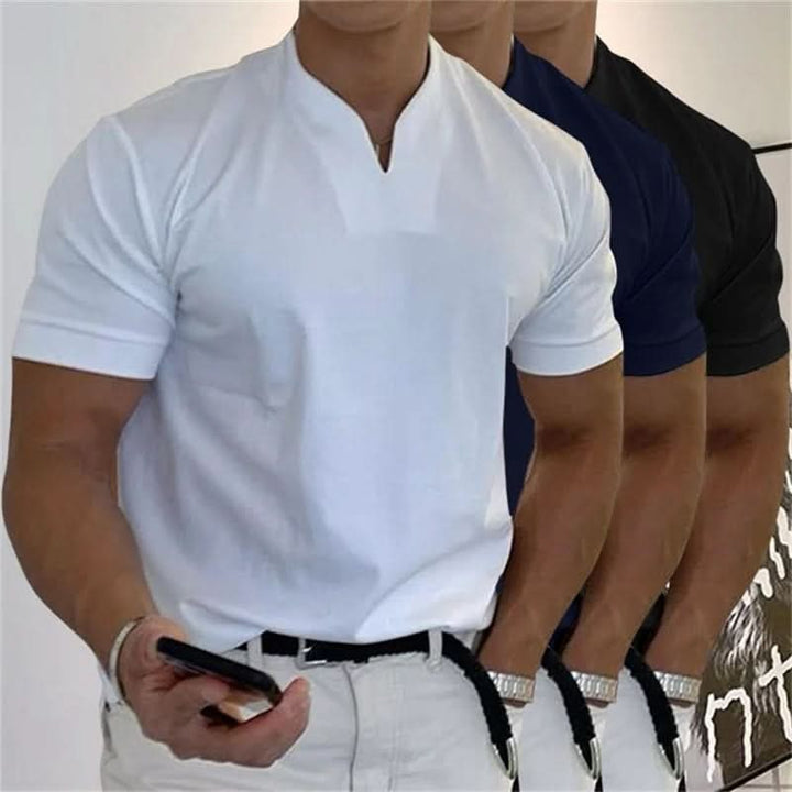 Ethan | V-Neck Business T-Shirt
