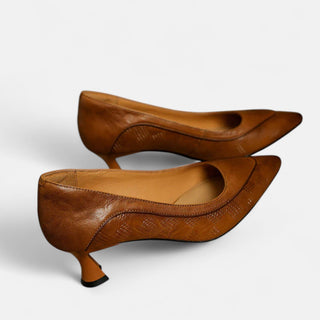 Amara™ | Leather Look Heels