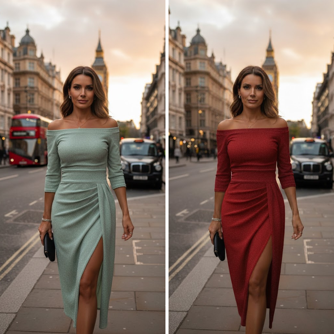 Stella™ | Halter Neck Maxi Dress