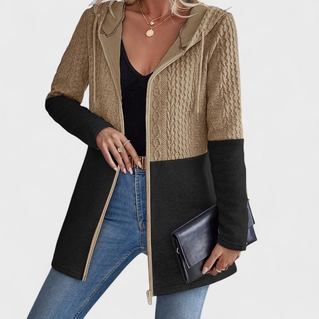 Valentino - Elegant Hooded Grey Cardigan for Women