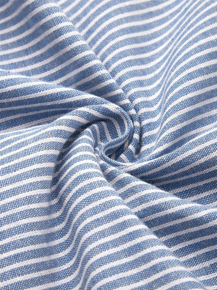 Brienne | Striped Midi Dress - Effortless Comfort, Everyday Confidence