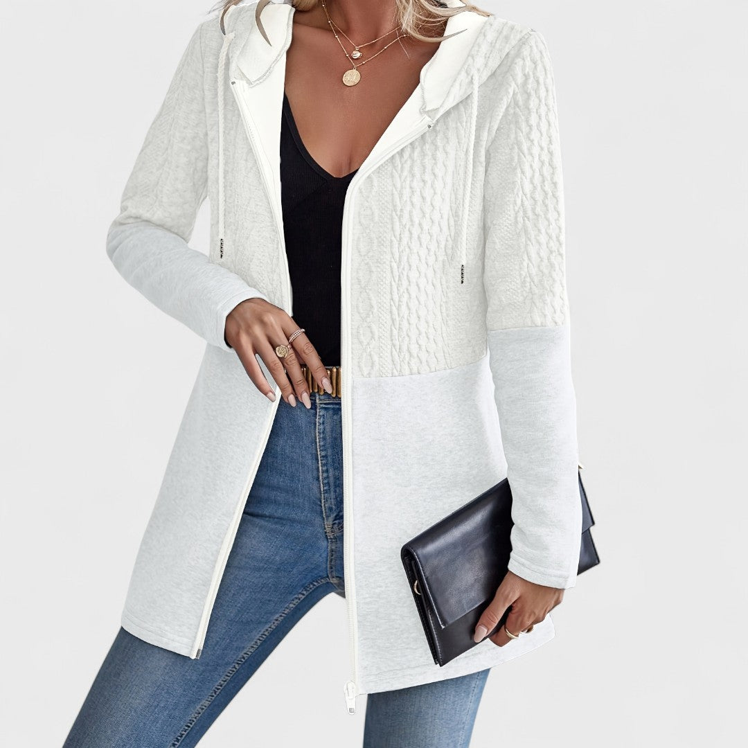Valentino - Elegant Hooded Grey Cardigan for Women