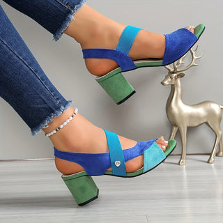Elara™ | Comfortable Heels with Crossed Straps