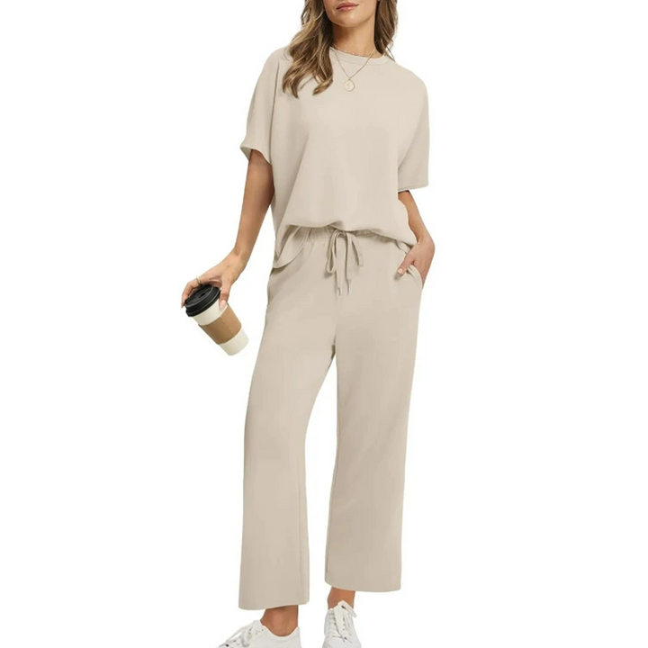 MIRELLA | Women's Casual Top and Trouser Set