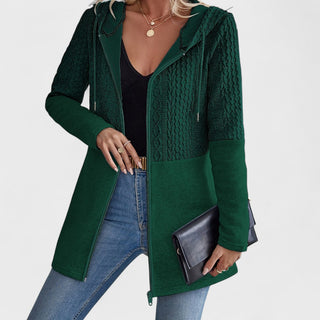 Valentino - Elegant Hooded Grey Cardigan for Women