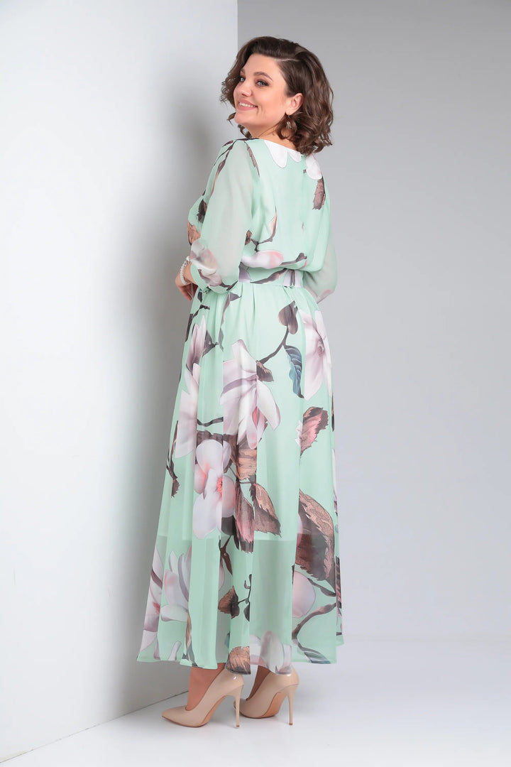 SCARLETT | Long-Sleeve Floral Dress