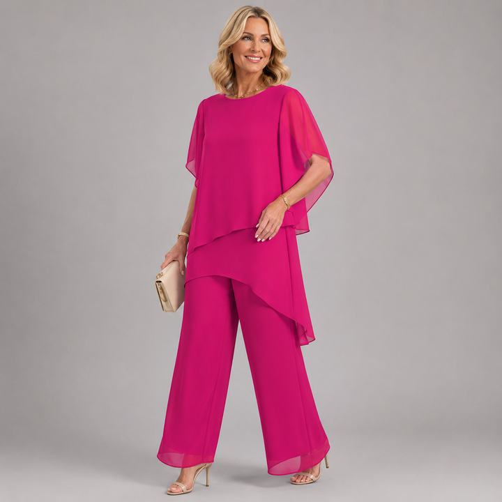 MAERYN | Elegant Chiffon Set