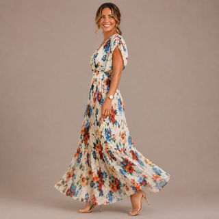 FLORELLE | Elegant Floral Dress
