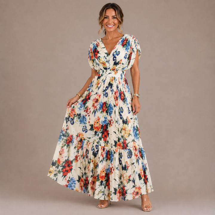 FLORELLE | Elegant Floral Dress