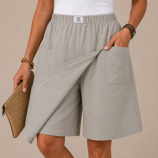 BRIELLE | Elastic Waist Skort