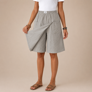 BRIELLE | Elastic Waist Skort