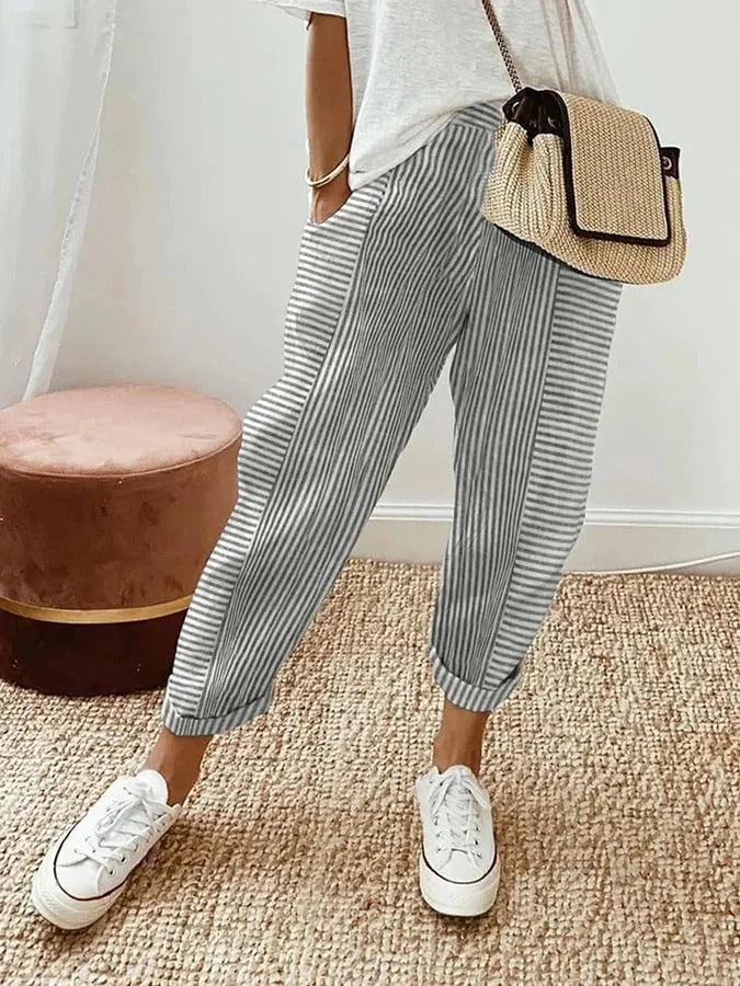 AMYNELLE - LIGHT FLATTERING PANTS