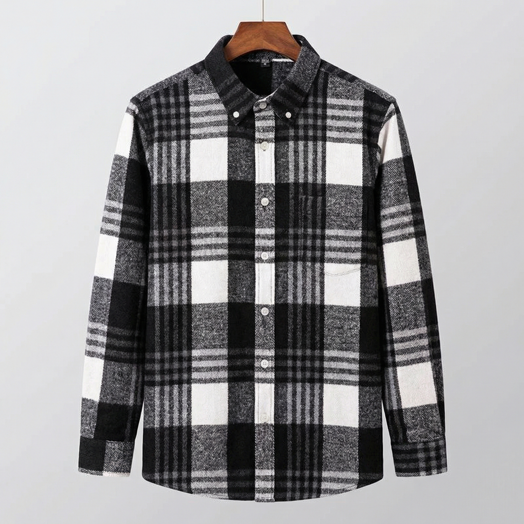 Grayson | Cotton Flannel Shirt