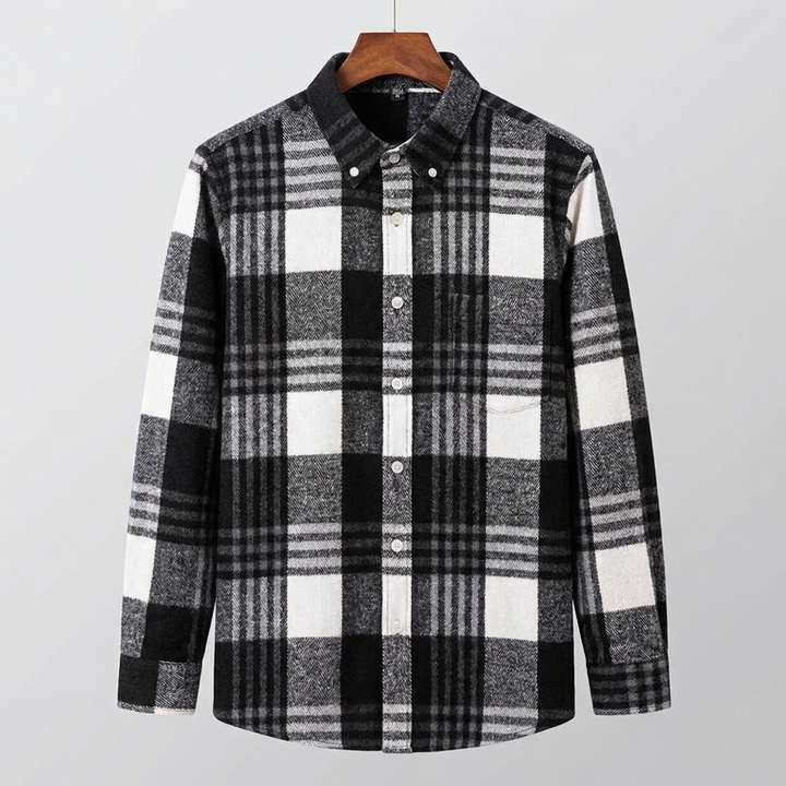Grayson | Cotton Flannel Shirt