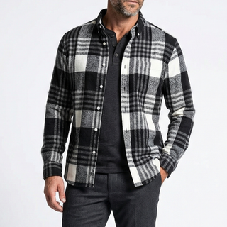 Grayson | Cotton Flannel Shirt