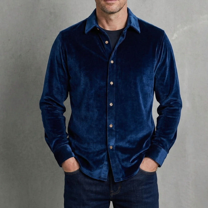 Oscar | Velvet Shirt