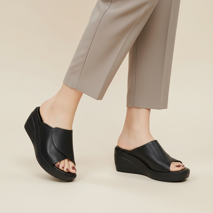 ELIZA™ | Orthopedic Slip-On Wedge Sandals