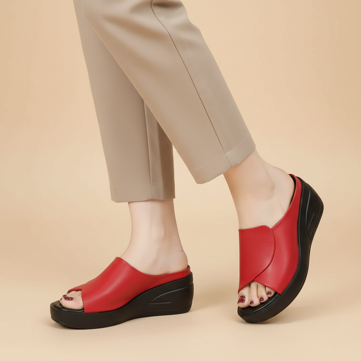 ELIZA™ | Orthopedic Slip-On Wedge Sandals