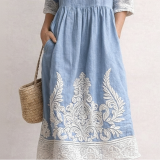 TIFFANY | Dress with Flower Print