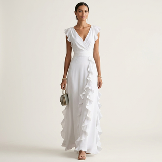 NELLYANA | Ruffle Maxi Dress