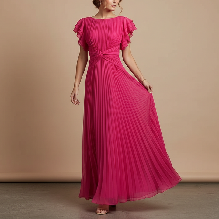 ABIGAIL™ | Pleated Evening Dress