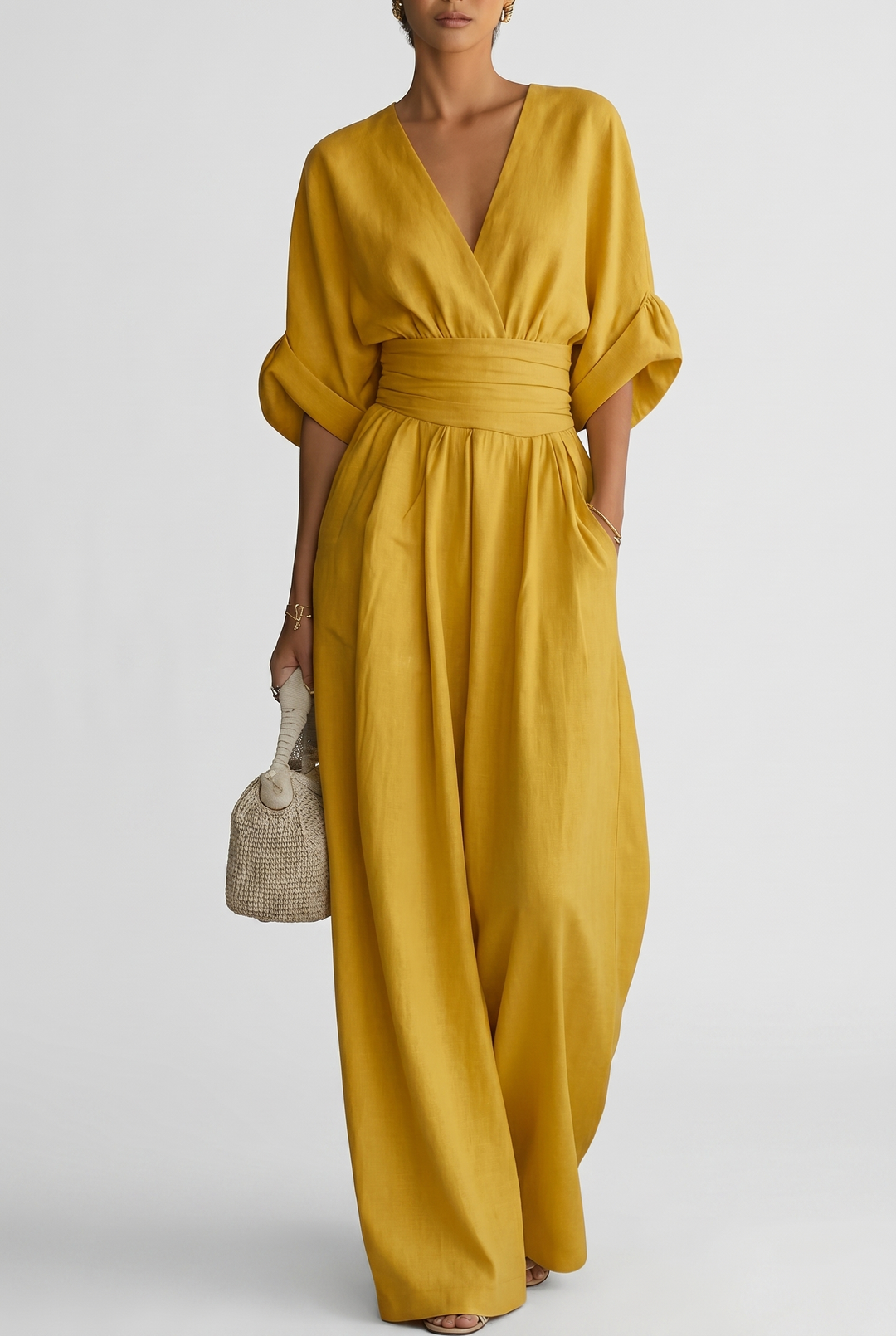 CHESKA | Elegant Jumpsuit with a Flowing Fit