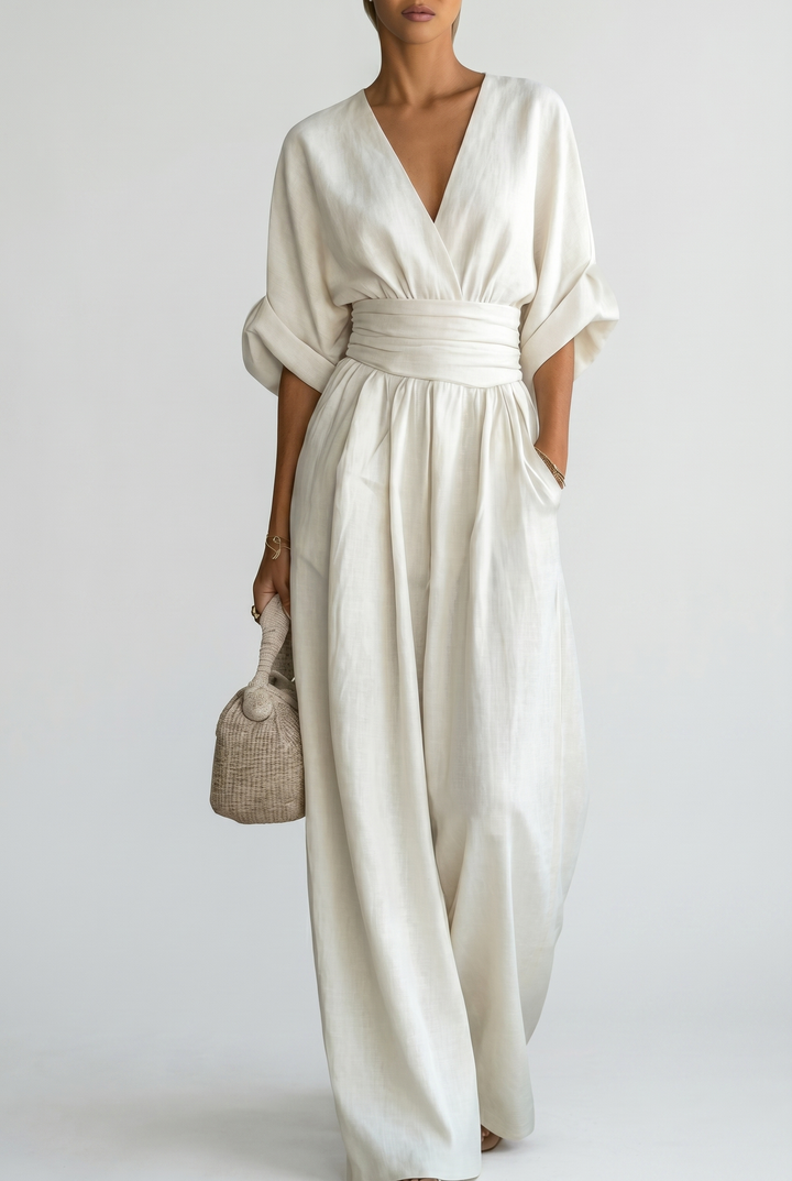 CHESKA | Elegant Jumpsuit with a Flowing Fit
