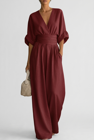 CHESKA | Elegant Jumpsuit with a Flowing Fit