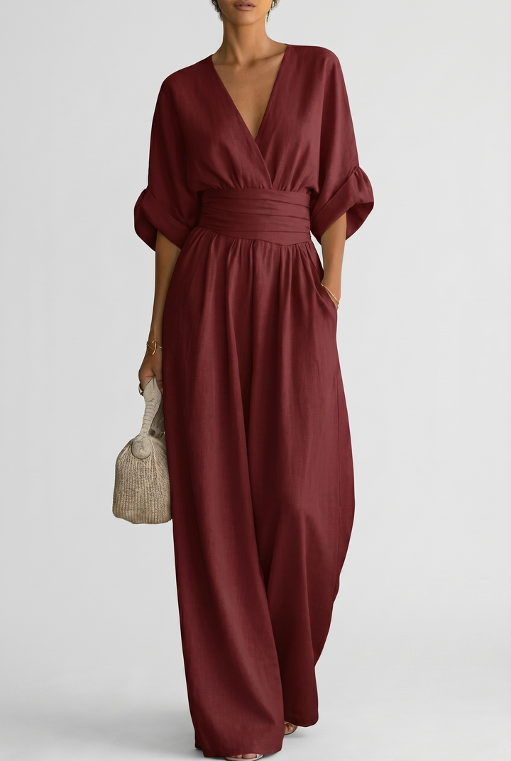 CHESKA | Elegant Jumpsuit with a Flowing Fit