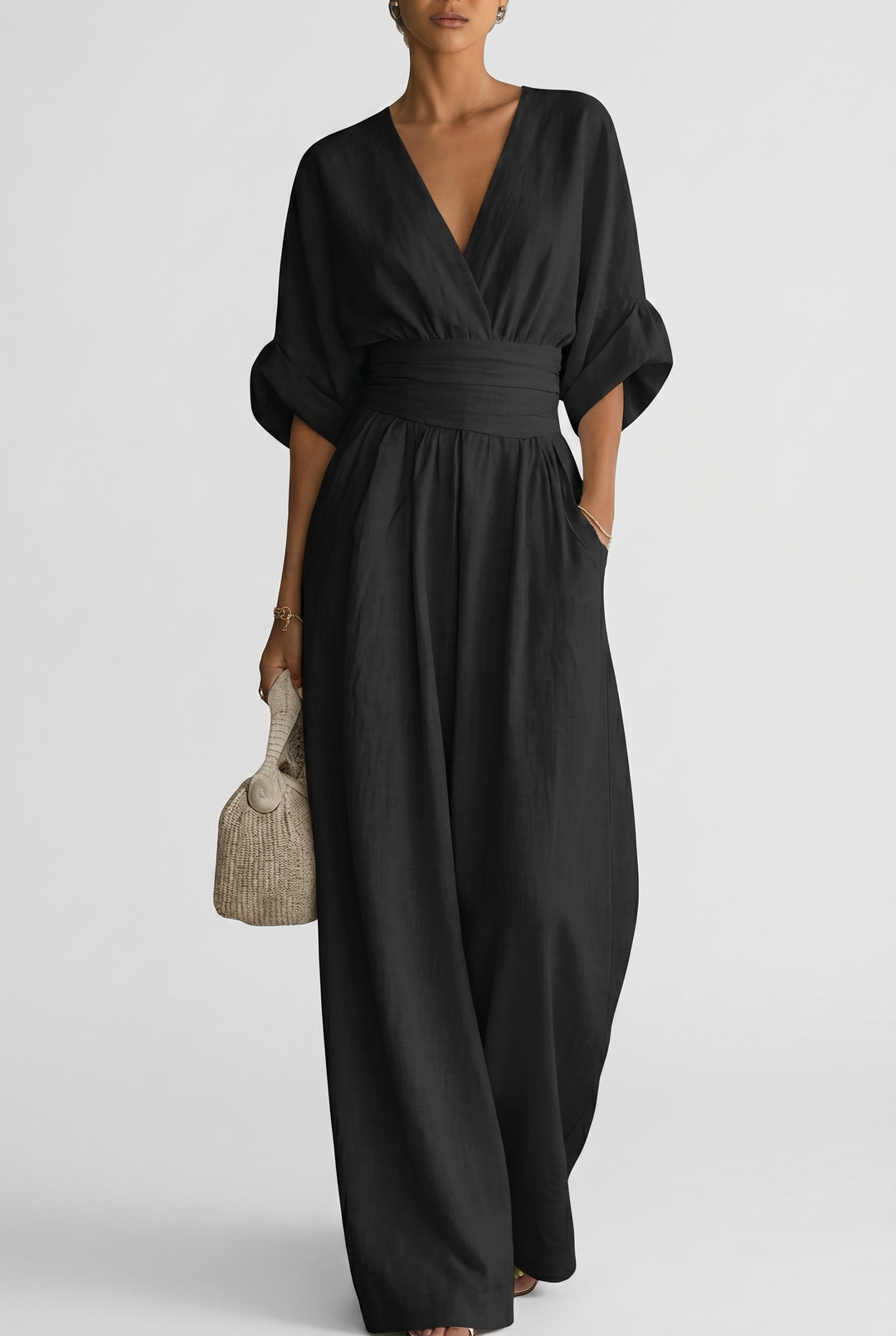 CHESKA | Elegant Jumpsuit with a Flowing Fit