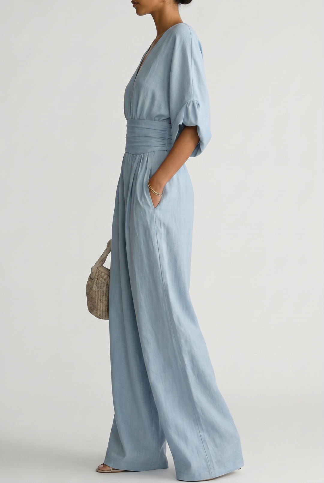 CHESKA | Elegant Jumpsuit with a Flowing Fit
