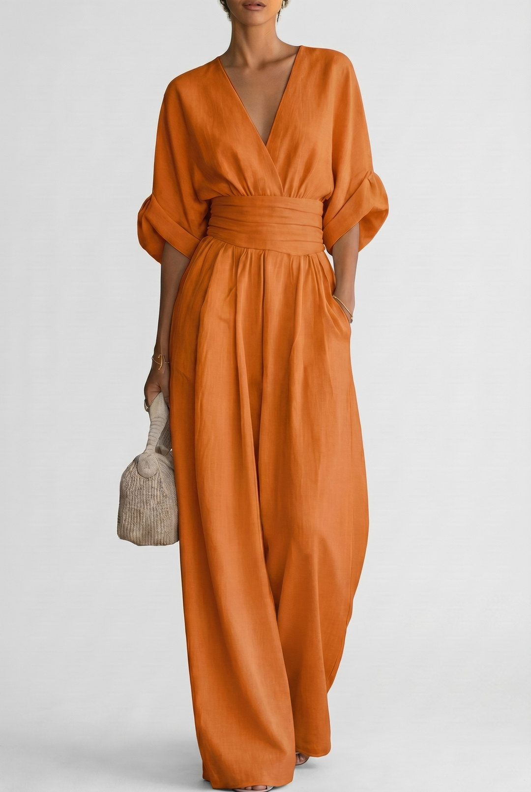 CHESKA | Elegant Jumpsuit with a Flowing Fit