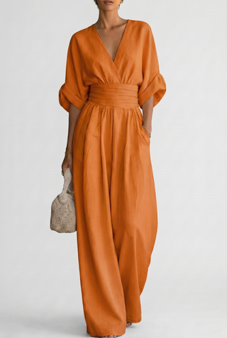 CHESKA | Elegant Jumpsuit with a Flowing Fit