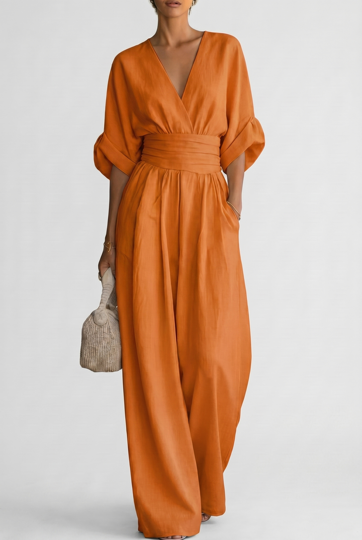 CHESKA | Elegant Jumpsuit with a Flowing Fit