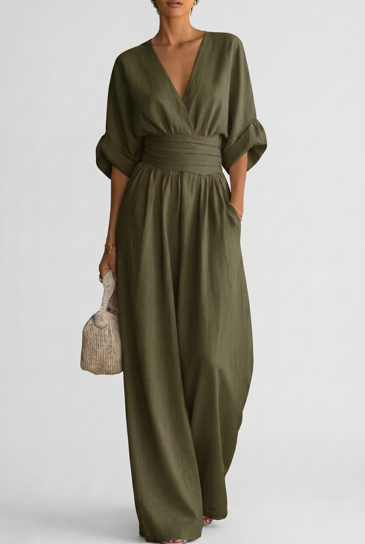 CHESKA | Elegant Jumpsuit with a Flowing Fit