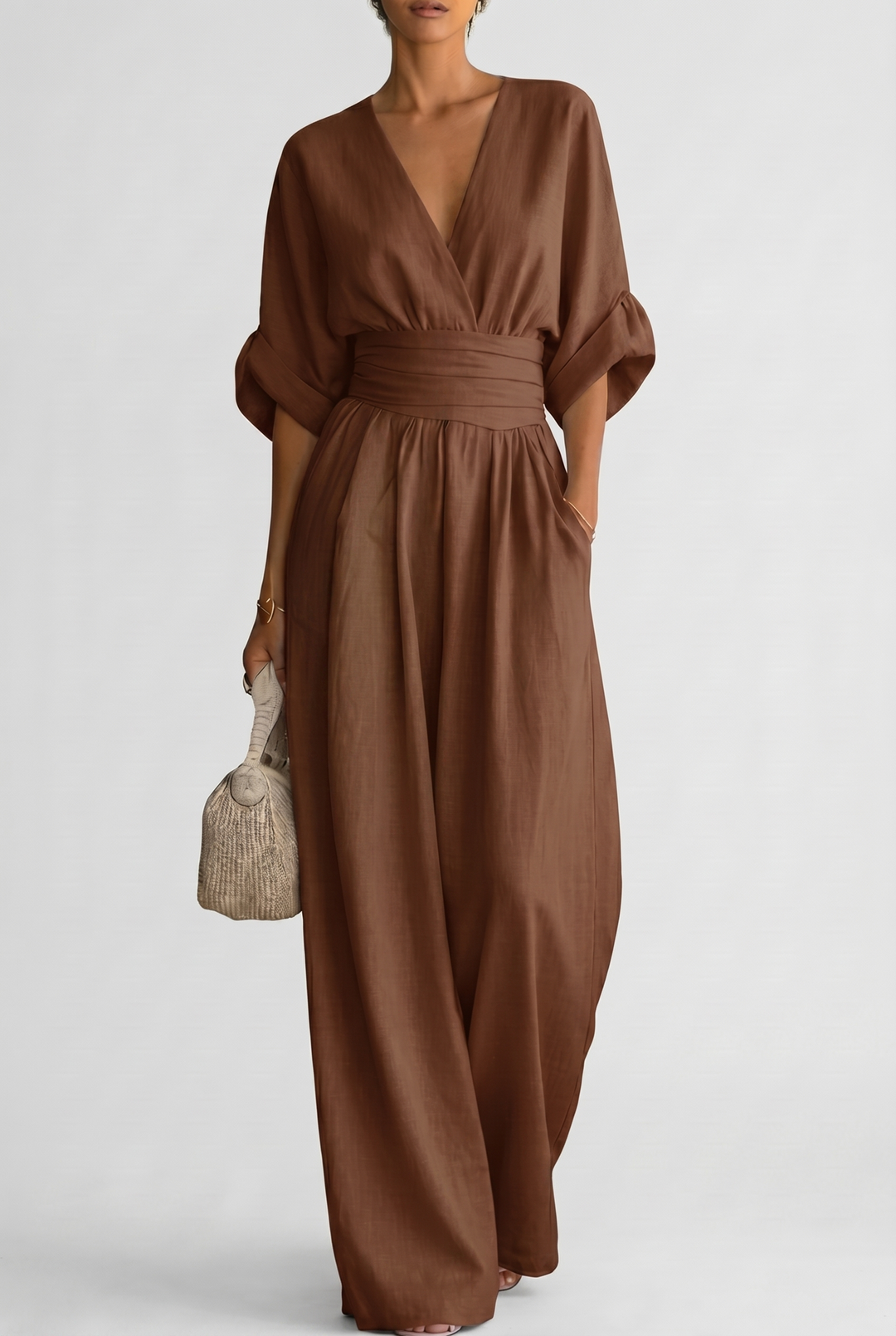 CHESKA | Elegant Jumpsuit with a Flowing Fit