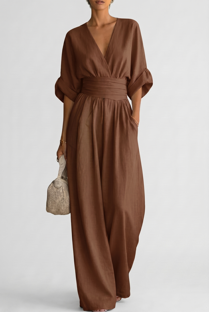CHESKA | Elegant Jumpsuit with a Flowing Fit