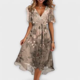Bianca™ | Women's Dress with V-Neck