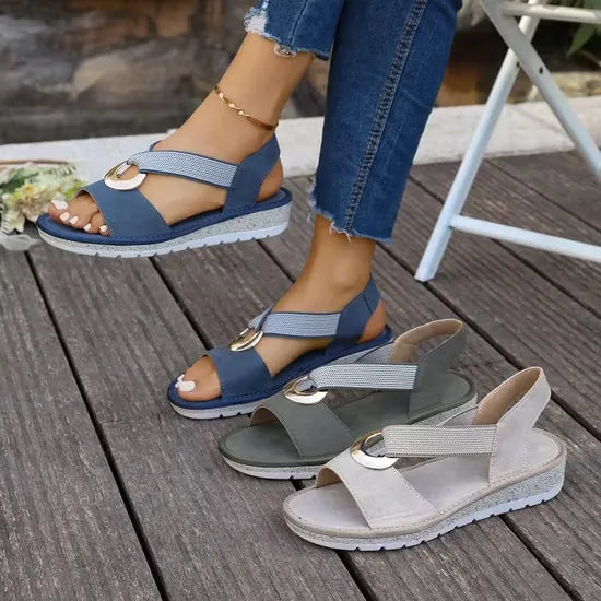Niamh | Elegant Adjustable Support Sandals