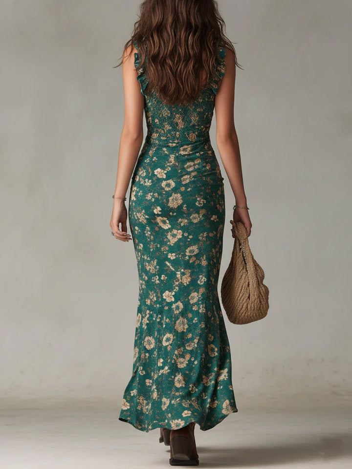 ZARA™ | Retro Asymmetrical Boho Maxi Dress
