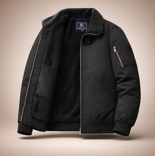 Graham | Fleece Bomber Jacket