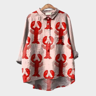 TALLIE™ - Relaxed Printed Blouse
