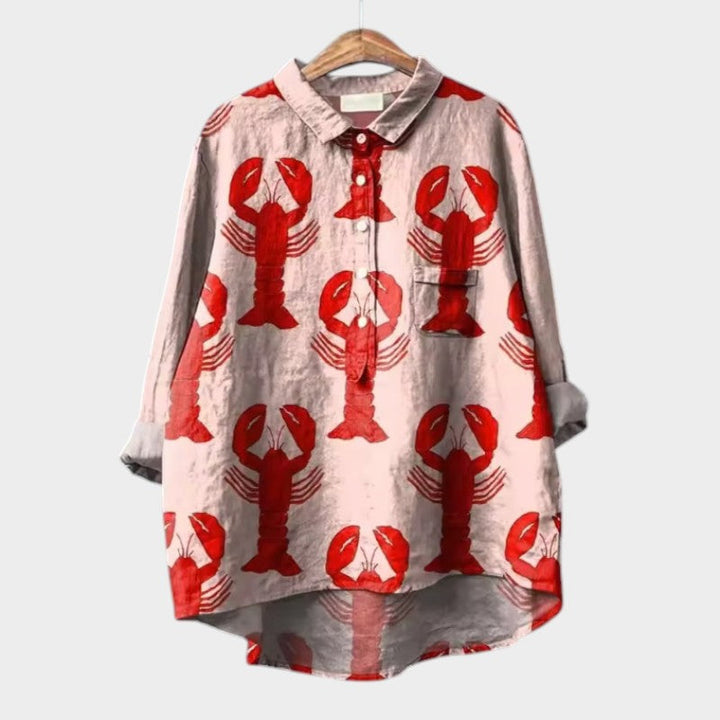 TALLIE™ - Relaxed Printed Blouse