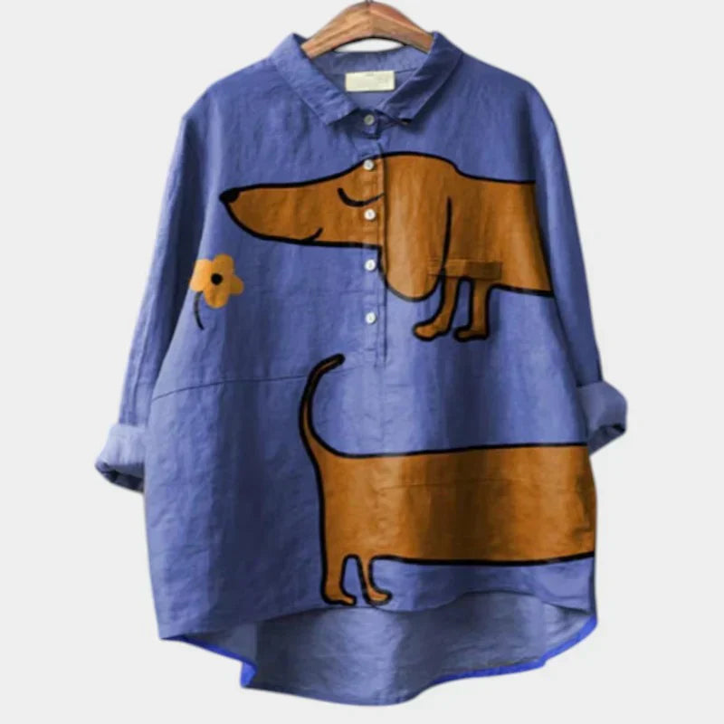 TALLIE™ - Relaxed Printed Blouse