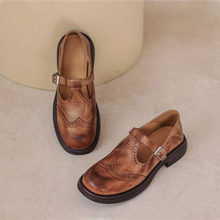 MATTEA™ | Elegant Mary Janes Made Of Leather