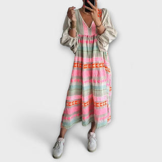 Diana™ | Colourful A-line Dress